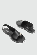 Parmak ArasıSandalet Siyah Sandalet SDY-102 Kadın düz Sandalet MyBella My Bella SDY-102 Kadın 25Y