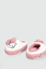 Peluş Kity Lila Çocuk Panduf HELLOCİTY Çocuk Panduf Beınsteps Hello City Kedi