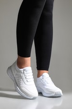 Rahat Anoraklı Günlük Beyaz Unisex Spor Ayakkabı 7060 Unisex Günlük Spor Ayakkabı Lambırlent LAMBIRLENT 7060 UNİSEX SPOR