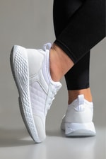 Rahat Anoraklı Günlük Beyaz Unisex Spor Ayakkabı 7060 Unisex Günlük Spor Ayakkabı Lambırlent LAMBIRLENT 7060 UNİSEX SPOR