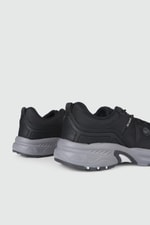 Rahat Bağcıklı Sneaker Siyah Füme Erkek Spor Ayakkabı 2709 Erkek Günlük Spor Ayakkabı Wickers WİCKERS 2709 MER AYAK