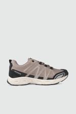 Rahat Bağcıklı Sneaker Vizon Siyah Erkek Spor Ayakkabı WİCKERS 3091 Erkek Günlük Spor Ayakkabı Wickers WİCKERS 26K 3091 MER AYAK
