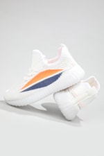 Rahat Cırtlı Beyaz Çocuk Spor Ayakkabı YEZZY Çocuk Günlük Spor Ayakkabı Cool COOL Yezzy Triko 22y