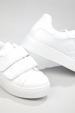 Rahat Cırtlı Kaymaz Taban Beyaz Kadın Spor Ayakkabı LOWCAROLİNE Kadın Sneaker Beınsteps Beinsteps Low Caroline 22K