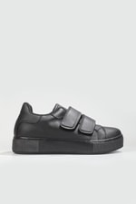 Rahat Cırtlı Kaymaz Taban Siyah Kadın Spor Ayakkabı LOWCAROLİNE Kadın Sneaker Beınsteps Beinsteps Low Caroline 22K