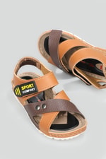 Rahat Cırtlı Taba Çocuk Sandalet 5120 Çocuk Sandalet Beınsteps Beinsteps 5120 22Y