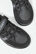 Rahat Comfort Siyah Gri Çocuk Spor Ayakkabı MALIBU Çocuk Günlük Spor Ayakkabı Kinetix kntx svnç malıbu boy ptk bebe