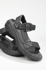 Rahat Eva Siyah Çocuk Sandalet S-01 Çocuk Sandalet Alessio Alessio s-01 Sandal 22Y