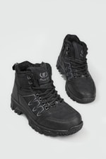 Rahat Günlük Tracking Siyah Unisex Bot 579 Unisex Günlük Confort Bot BLACK SEA BLACK SEA 579 UNİSEX BOT