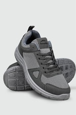 Rahat Nefes Alır Bağcıklı Füme Erkek Spor Ayakkabı 40131 Unisex Günlük Spor Ayakkabı Beınsteps BEWİLD 40131 MER SPOR