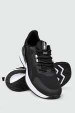Rahat Nefes Alır Bağcıklı Siyah Erkek Spor Ayakkabı 40079 Erkek Günlük Spor Ayakkabı DEERWAY DEERWAY 40079 MER SPOR
