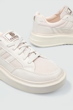 Rahat Nefes Alır Sneakers Bej Kadın Spor Ayakkabı 151 Kadın Günlük Spor Ayakkabı Dark Step DARKSTEP 151 ZEN SPOR AYAK