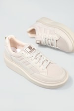 Rahat Nefes Alır Sneakers Bej Kadın Spor Ayakkabı 151 Kadın Günlük Spor Ayakkabı Dark Step DARKSTEP 151 ZEN SPOR AYAK