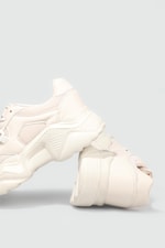 Rahat Nefes Alır Sneakers Bej Kadın Spor Ayakkabı 143 Kadın Günlük Spor Ayakkabı Dark Step DARKSTEP 143 ZEN SPOR AYAK