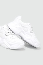 Rahat Nefes Alır Sneakers Beyaz Kadın Spor Ayakkabı 143 Kadın Günlük Spor Ayakkabı Dark Step DARKSTEP 143 ZEN SPOR AYAK