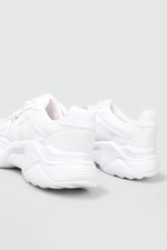 Rahat Nefes Alır Sneakers Beyaz Kadın Spor Ayakkabı 143 Kadın Günlük Spor Ayakkabı Dark Step DARKSTEP 143 ZEN SPOR AYAK