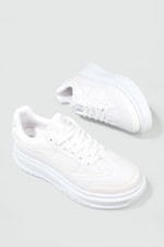 Rahat Nefes Alır Sneakers Beyaz Kadın Spor Ayakkabı 153 Kadın Günlük Spor Ayakkabı Dark Step DARKSTEP 153 ZEN SPOR AYAK