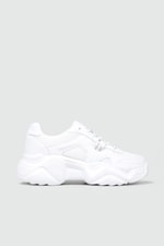Rahat Nefes Alır Sneakers Beyaz Kadın Spor Ayakkabı 143 Kadın Günlük Spor Ayakkabı Dark Step DARKSTEP 143 ZEN SPOR AYAK