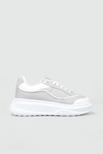 Rahat Nefes Alır Sneakers Buz Gri Kadın Spor Ayakkabı 153 Kadın Günlük Spor Ayakkabı Dark Step DARKSTEP 153 ZEN SPOR AYAK