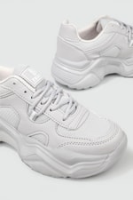Rahat Nefes Alır Sneakers Buz Gri Kadın Spor Ayakkabı 143 Kadın Günlük Spor Ayakkabı Dark Step DARKSTEP 143 ZEN SPOR AYAK
