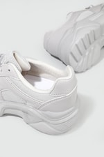 Rahat Nefes Alır Sneakers Buz Gri Kadın Spor Ayakkabı 143 Kadın Günlük Spor Ayakkabı Dark Step DARKSTEP 143 ZEN SPOR AYAK
