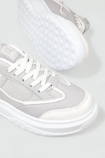 Rahat Nefes Alır Sneakers Buz Gri Kadın Spor Ayakkabı 153 Kadın Günlük Spor Ayakkabı Dark Step DARKSTEP 153 ZEN SPOR AYAK