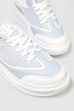 Rahat Nefes Alır Sneakers Gök Mavi Kadın Spor Ayakkabı 153 Kadın Günlük Spor Ayakkabı Dark Step DARKSTEP 153 ZEN SPOR AYAK