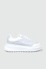 Rahat Nefes Alır Sneakers Gök Mavi Kadın Spor Ayakkabı 153 Kadın Günlük Spor Ayakkabı Dark Step DARKSTEP 153 ZEN SPOR AYAK