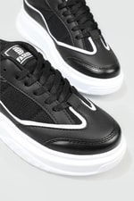 Rahat Nefes Alır Sneakers Siyah Beyaz Kadın Spor Ayakkabı 153 Kadın Günlük Spor Ayakkabı Dark Step DARKSTEP 153 ZEN SPOR AYAK