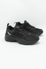 Rahat Nefes Alır Sneakers Sıyah Kadın Spor Ayakkabı 20041 Kadın Günlük Spor Ayakkabı Hammer Jack HAMMER JACK 20041GAR