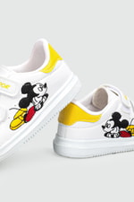 Resim Baskılı Cırtlı Byz Sarı Çocuk Spor Ayakkabı RESİMLİ Çocuk Sneaker Beınsteps Beinsteps Resimli Çocuk Spor