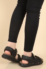 Sıyah Unisex Sandalet 865-1 Unisex Sandalet Apella APELLA 865-1 TOURİNG UNİSEX SN