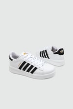 Sneakers Beyaz Siyah Unisex Spor Ayakkabı 2555 Unisex Günlük Spor Ayakkabı Wickers WİCKERS 25k 2555 UNİSEX