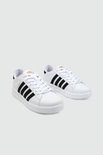 Sneakers Beyaz Siyah Unisex Spor Ayakkabı 2555 Unisex Günlük Spor Ayakkabı Wickers WİCKERS 25k 2555 UNİSEX
