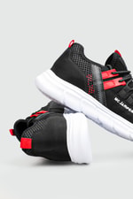 Sneakers Siyah Beyaz Erkek Spor Ayakkabı 2064 Erkek Sneaker Jamper Jamper 2064 MER SPOR