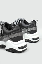Sneakers Siyah Beyaz Kadın Spor Ayakkabı 075 Kadın Sneaker PASOMIA PASOMİA 075 ZEN SPOR AYAK