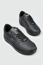 Sneakers Siyah Füme Erkek Spor Ayakkabı 1787 Erkek Günlük Spor Ayakkabı Wickers WİCKERS 1787 MER CİLT SPOR
