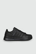 Sneakers Siyah Füme Erkek Spor Ayakkabı 2555 Erkek Günlük Spor Ayakkabı Wickers WİCKERS 2555 MER SPOR 22K