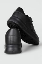 Sneakers Siyah Füme Erkek Spor Ayakkabı 2542 Erkek Günlük Spor Ayakkabı Wickers WİCKERS 2542 MER SPOR CİLT