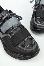Sneakers Siyah Siyah Kadın Spor Ayakkabı 075 Kadın Sneaker PASOMIA PASOMİA 075 ZEN SPOR AYAK