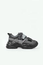 Sneakers Siyah Siyah Kadın Spor Ayakkabı 075 Kadın Sneaker PASOMIA PASOMİA 075 ZEN SPOR AYAK