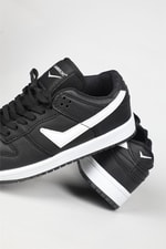 Sneakers Siyah Unisex Spor Ayakkabı 8075 Unisex Günlük Spor Ayakkabı Lambırlent LAMBIRLENT 8075 UNİSEX SPOR