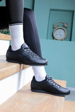 Sneakers Siyah Unisex Spor Ayakkabı NEPTUN Unisex Günlük Spor Ayakkabı Lescon LESCON NEPTUN UNİSEX