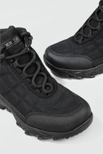 Su Geçirmez Sıyah Unisex Bot 00170 Unisex Günlük Confort Bot Greyder GREYDER 00170 GARSON