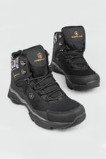 Su Geçirmez Siyah Unisex Spor Ayakkabı 21752 Unisex Outdoor Hammer Jack HAMMERJACK 21752 UNİSEX BOT