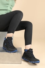 Su Geçirmez Syh Sax Mavi Unisex Bot 00170 Unisex Günlük Confort Bot Greyder GREYDER 00170 GARSON
