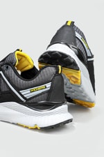 Su İtici Nefes Alır Füme Gri Sarı Unisex Spor Ayakkabı 2123 Unisex Günlük Spor Ayakkabı Wickers WİCKERS 2123 UNİSEX SPOR AYAK