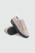 Yüksek Taban Bağcıklı Bej Erkek Günlük Sneaker G-CLAS 8078 Kategorisiz G-CLASS G-CLAS 26Y 8078 MER SPOR