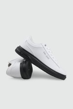 Yüksek Taban Bağcıklı Beyaz Siyah Erkek Günlük Sneaker G-CLAS 8078 Kategorisiz G-CLASS G-CLAS 26Y 8078 MER SPOR