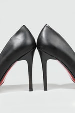 Yüksek Topuklu Zincirli Siyah Kadın Ayakkabı SH-7000 Kadın Yüksek Topuklu Carla Bella Carla Bella SH-7000 Stiletto